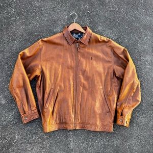 Ralph Lauren Polo Leather Jacket